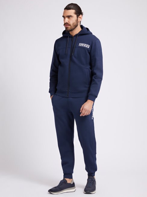 Sweat Zippé Guess Bleu