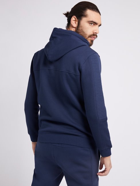 Sweat Zippé Guess Bleu