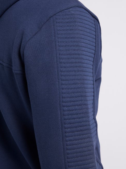 Sweat Zippé Guess Bleu