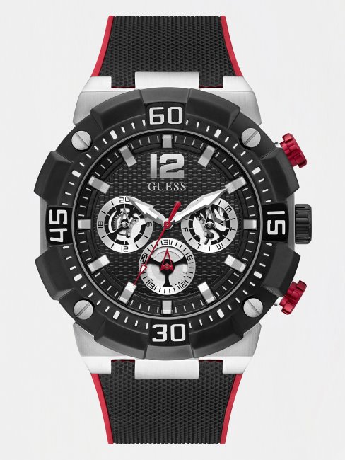 Montre Multifonction Noire Guess