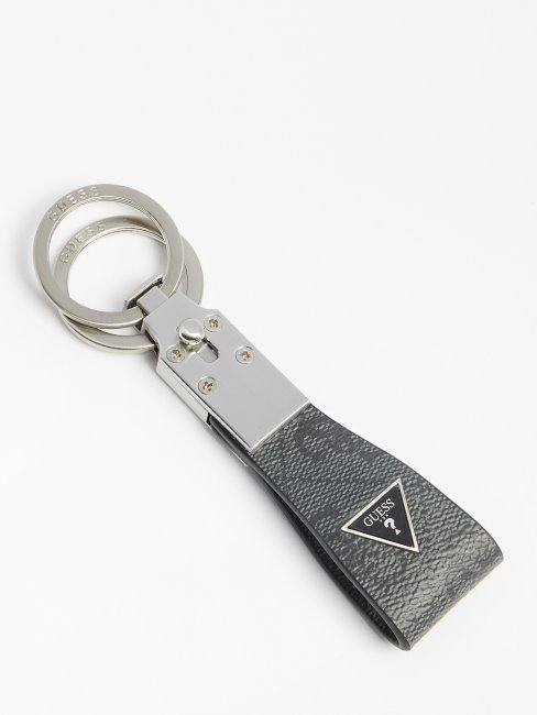 Porte-clés Logo Noir Vezzola 4g Guess