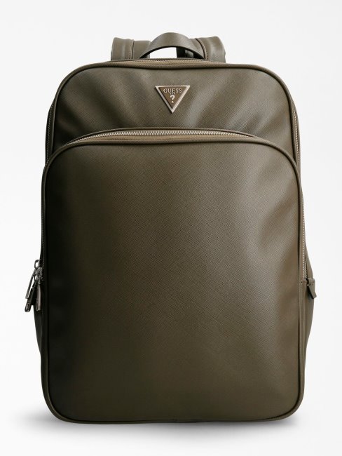 Sac à Dos Guess Certosa Saffiano Gris