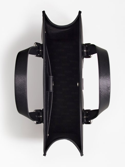 Cabas Certosa Saffiano Noir Guess