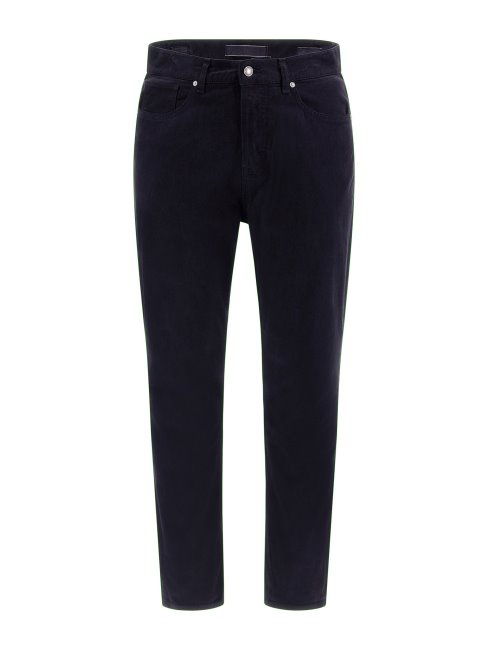 Pantalon Bleu Coupe Décontractée Guess