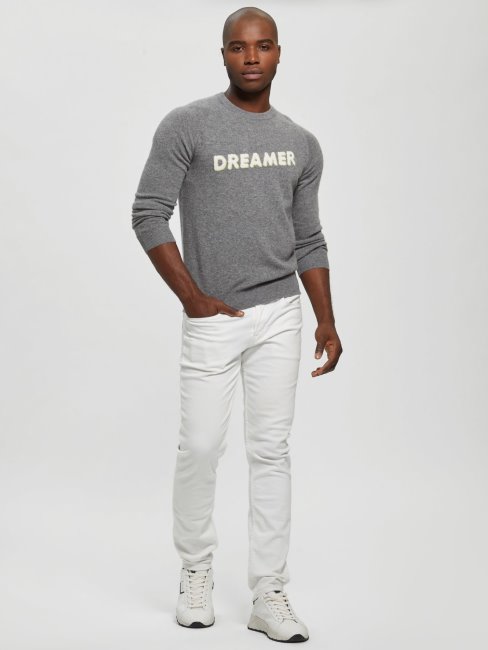 Pull Cachemire Guess Gris