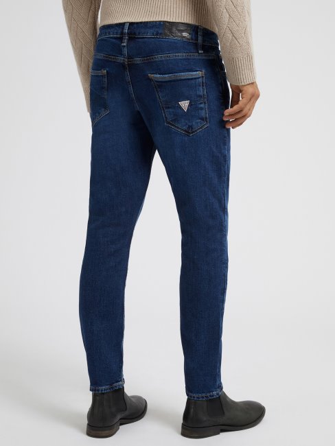 Nouveau Pantalon En Jean Bleu Coupe Skinny Guess