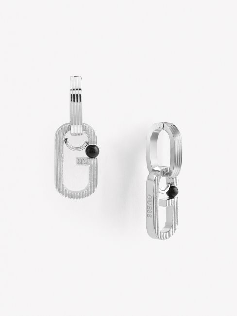 Boucle D'oreille Guess G-stripes En Argent