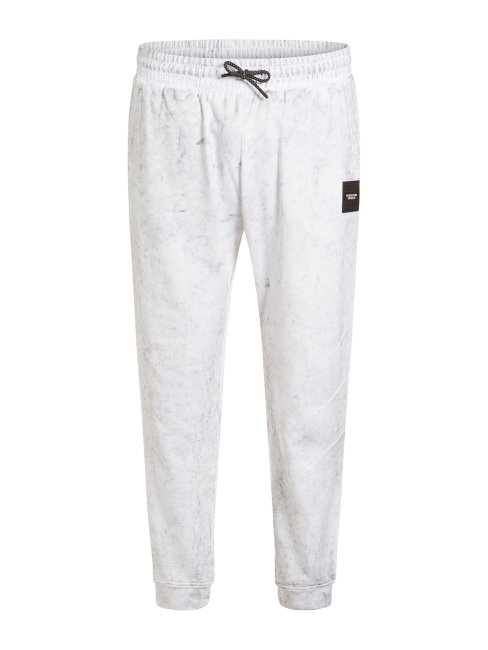Pantalon Jogger Effet Usé Blanc Guess