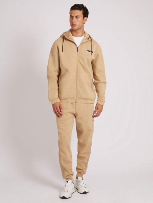 Sweat Patch Devant Guess Beige