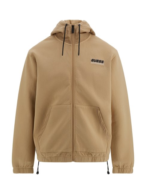 Sweat Patch Devant Guess Beige