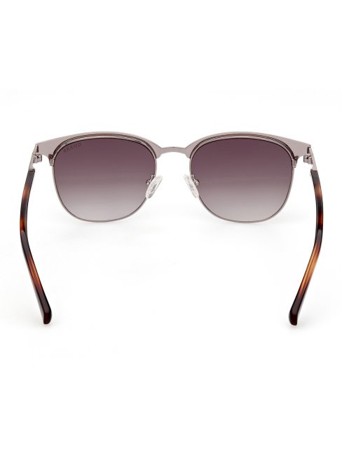 Lunettes De Soleil Browline Modèle Gris Guess