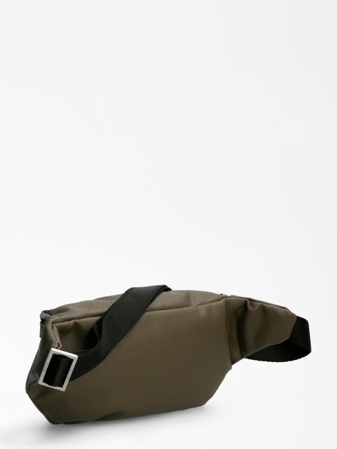 Sac Bananes Certosa Saffiano Gris Guess