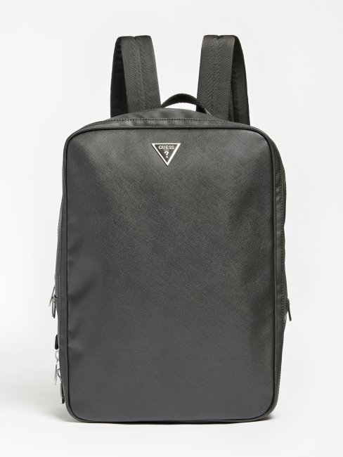 Sac à Dos Guess Certosa Saffiano Noir