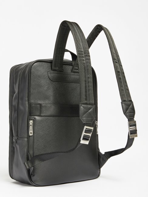 Sac à Dos Guess Certosa Saffiano Noir