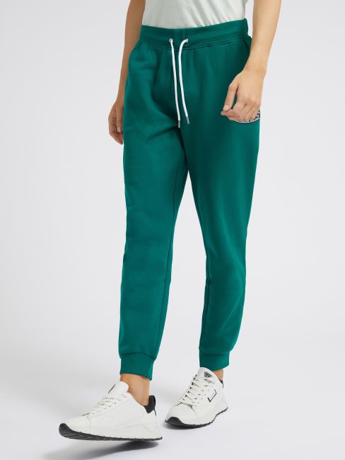 Guess Pantalon De Jogging à Patch Logo Vert