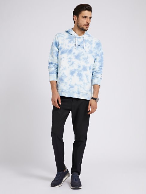 Sweat Bleu Multi Tie-dye Guess