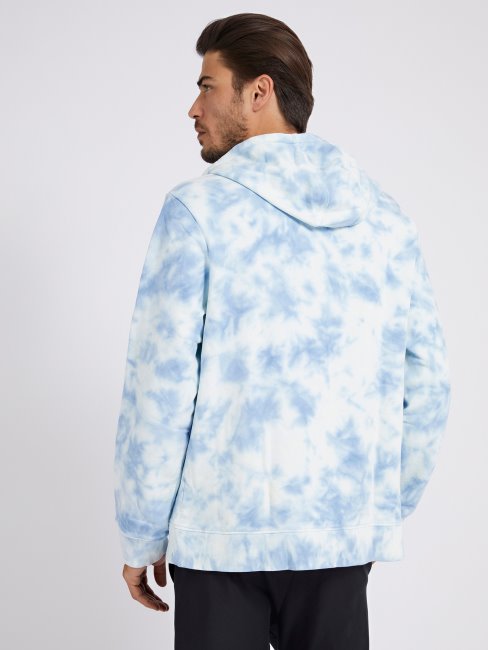 Sweat Bleu Multi Tie-dye Guess
