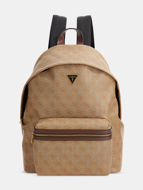 Sac à Dos Beige Logo Guess Vezola 4g