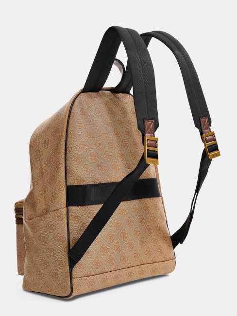 Sac à Dos Beige Logo Guess Vezola 4g