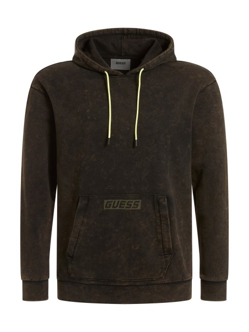 Sweat Guess Vert Effet Délavé