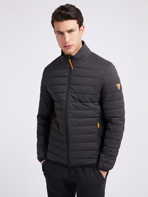 Guess Coupé-vent Matelassé Noir