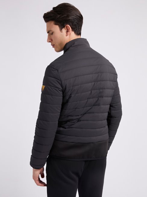 Guess Coupé-vent Matelassé Noir