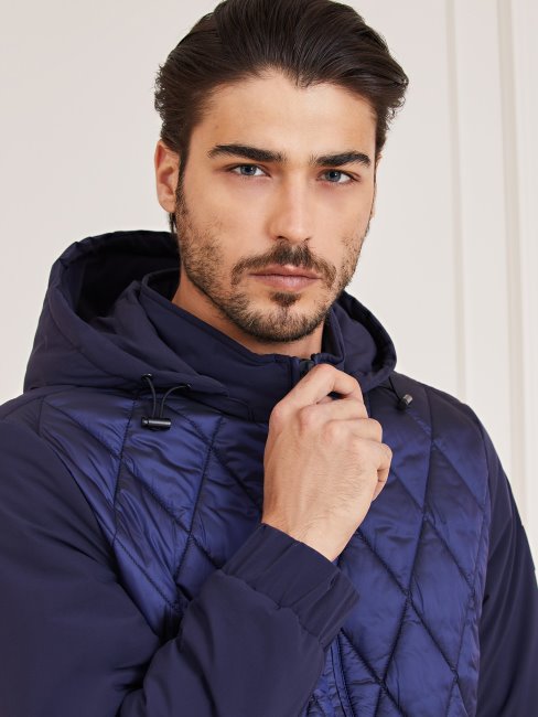 Guess Blouson Hightech Marciano Bleu