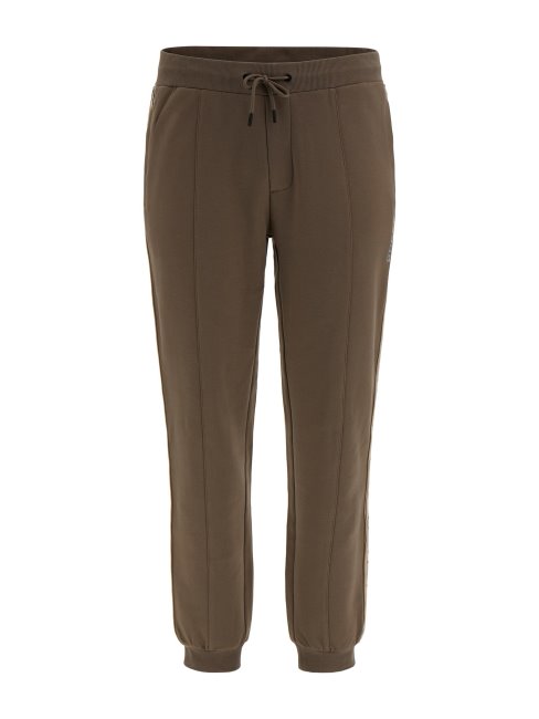 Guess Pantalon De Jogging à Bande Logo 4g Marron