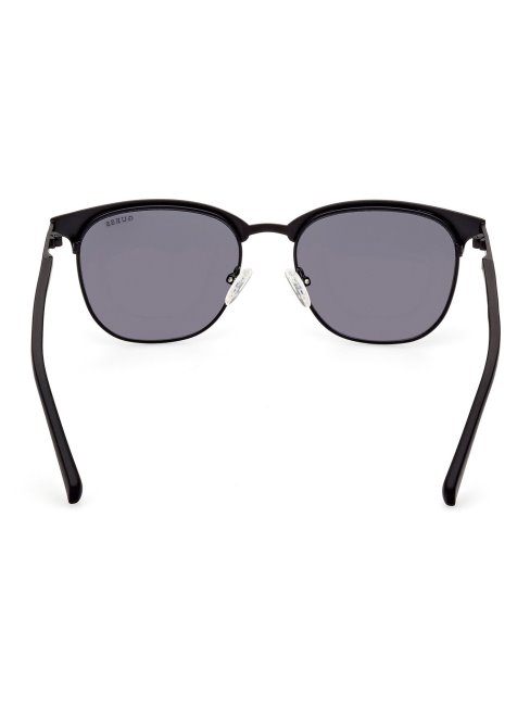 Modèle De Lunettes De Soleil Browline Noir Guess