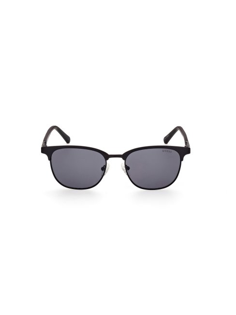 Modèle De Lunettes De Soleil Browline Noir Guess
