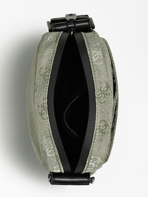 Vezzola Sac à Bandoulière En Nylon Vert Guess