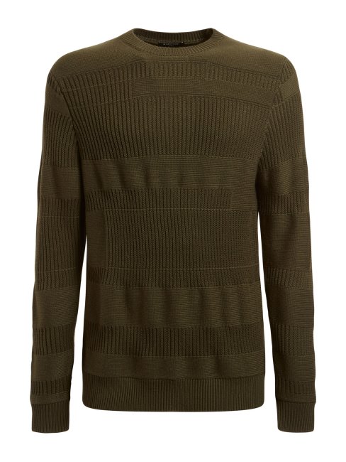 Pull En Laine Mélangée Marciano Vert Guess