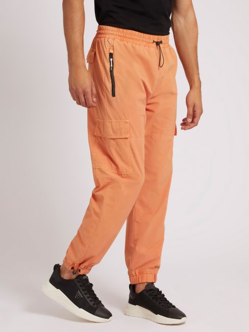 Guess Pantalon Cargo Orange