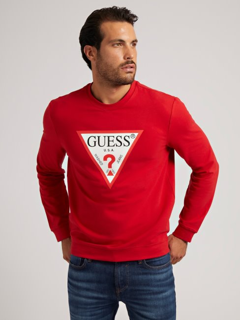 Sweat Triangle Logo Tendance Guess