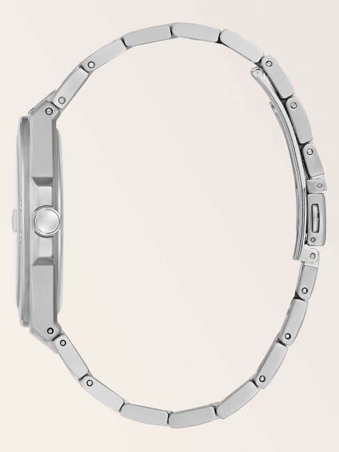 Montre Analogique Guess Noire En Acier Inoxydable