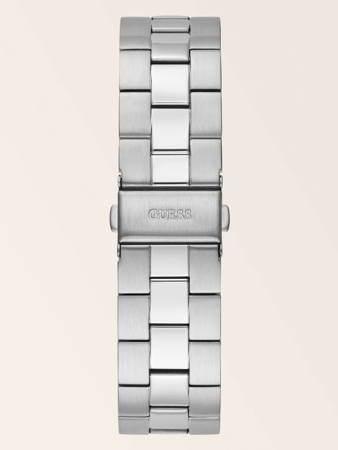 Montre Analogique Guess Noire En Acier Inoxydable