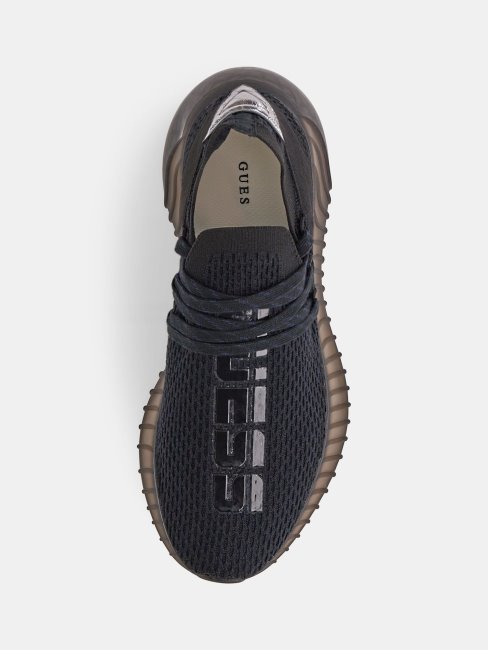 Chaussure De Course à Logo Bleu Guess