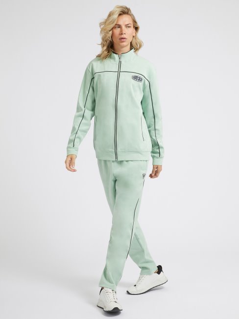 Sweat Suédine Guess Vert