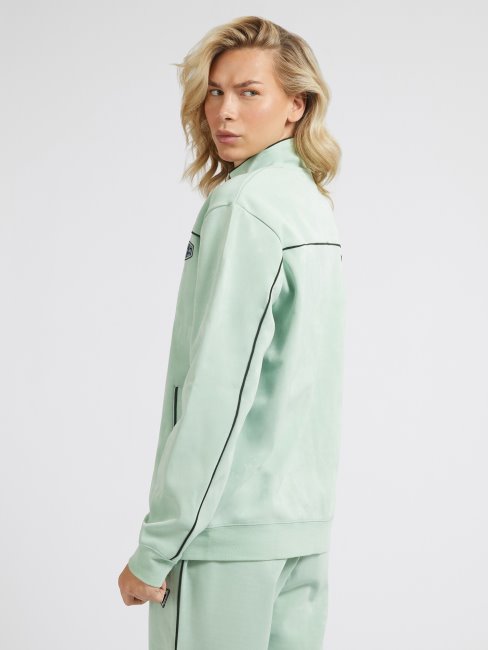 Sweat Suédine Guess Vert