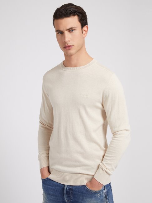 Pull Chou Rond Guess Blanc