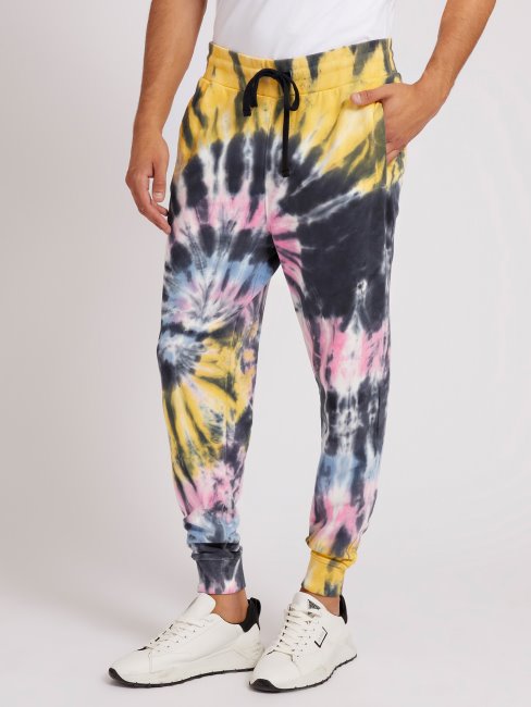 Pantalon Jogger Motif Tie-dye Guess Multicolore