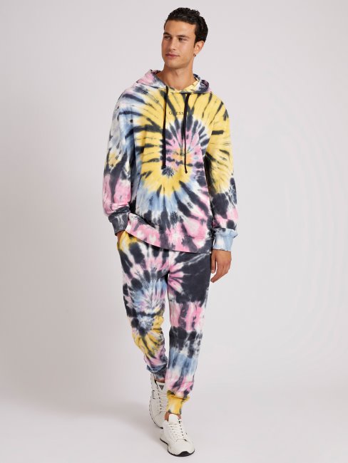 Pantalon Jogger Motif Tie-dye Guess Multicolore