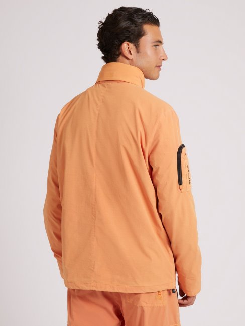Coupe-vent Orange Poches Avant Guess