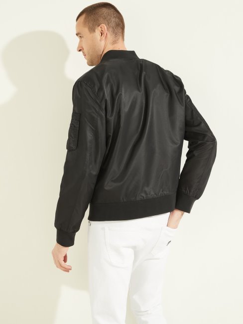 Guess Blouson En Nylon Noir
