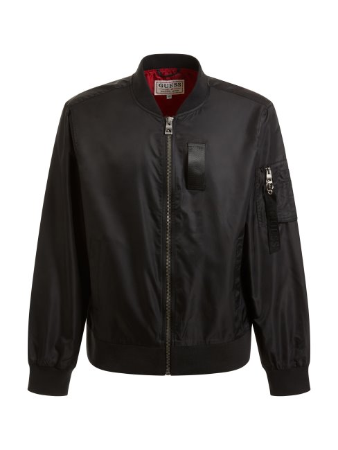 Guess Blouson En Nylon Noir