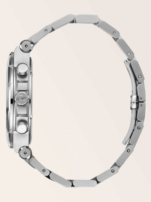 Montre Chronographe En Acier Gc Noir Guess