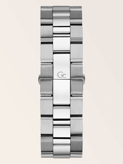 Montre Chronographe En Acier Gc Noir Guess