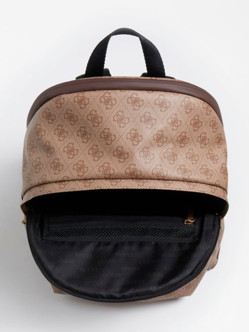 Sac à Dos Logo Vezzola 4g Beige Guess