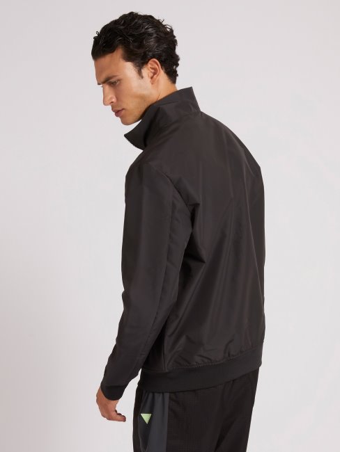 Guess Noir Blouson Aviateur Zippé