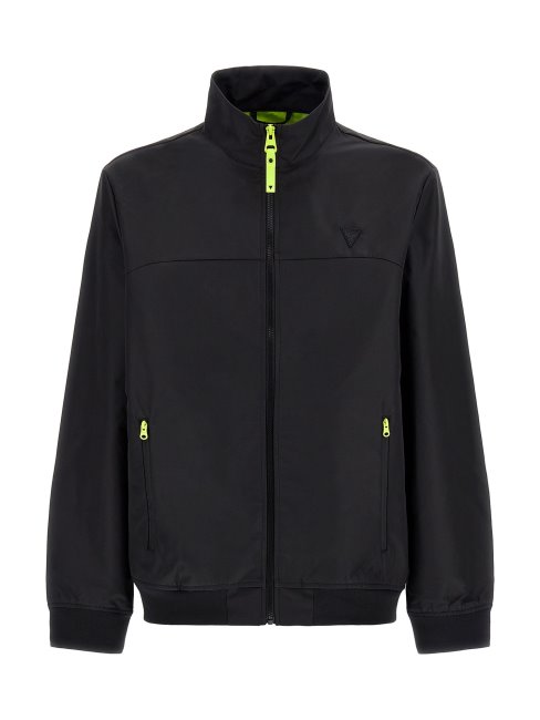 Guess Noir Blouson Aviateur Zippé